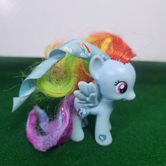 My Little Pony Lot of 7 Toys 2002 - 2010 Rainbow Dash Bundles O Fun 25th… - Picture 10 of 16